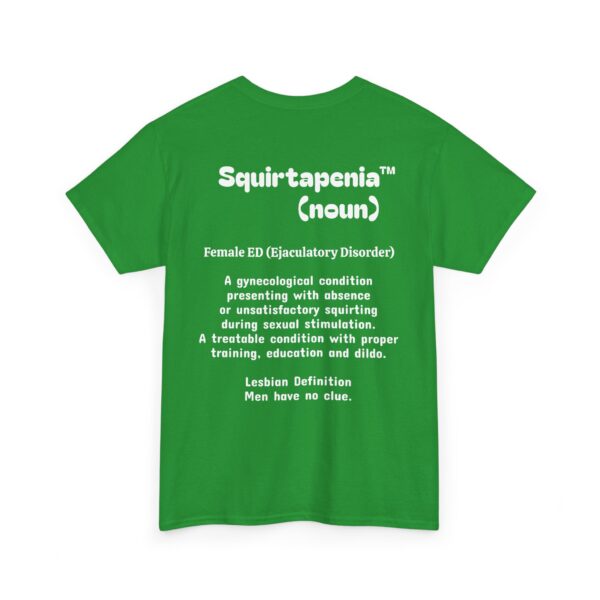 Single Side Front Only Eliminate 'Squirtapenia' Unisex Heavy Cotton Tee ' Humor Shirt - Printed Single Sided Front Only - Image 12