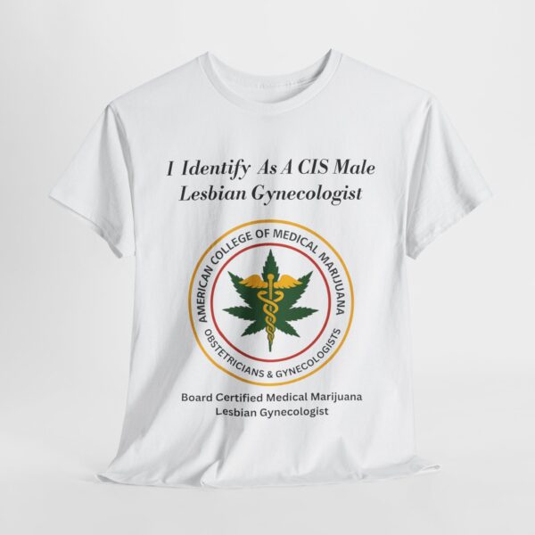Single Side Front Only Unisex Heavy Cotton Tee - ACOMMOG logo printed on the front Humor Shirt - Image 2