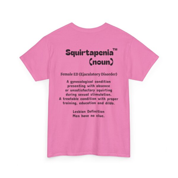 Single Side Front Only Eliminate 'Squirtapenia' Unisex Heavy Cotton Tee ' Humor Shirt - Printed Single Sided Front Only - Image 16