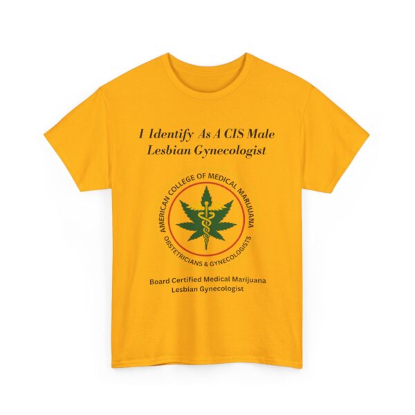 Single Side Front Only Unisex Heavy Cotton Tee - ACOMMOG logo printed on the front Humor Shirt - Image 9