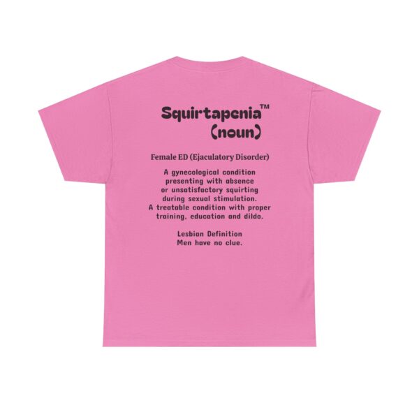 Single Side Front Only Eliminate 'Squirtapenia' Unisex Heavy Cotton Tee ' Humor Shirt - Printed Single Sided Front Only - Image 14