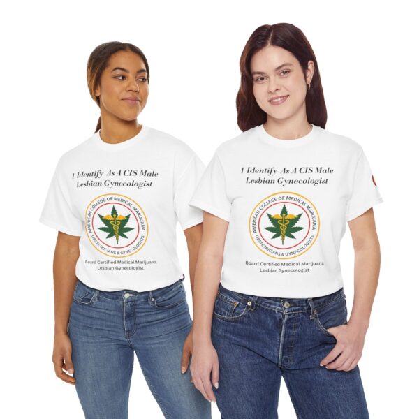 Double Sided Front and Back Unisex Heavy Cotton Tee - ACMMOG logo Printed Front and 'Squirtapenia' Printed on Back - Image 6