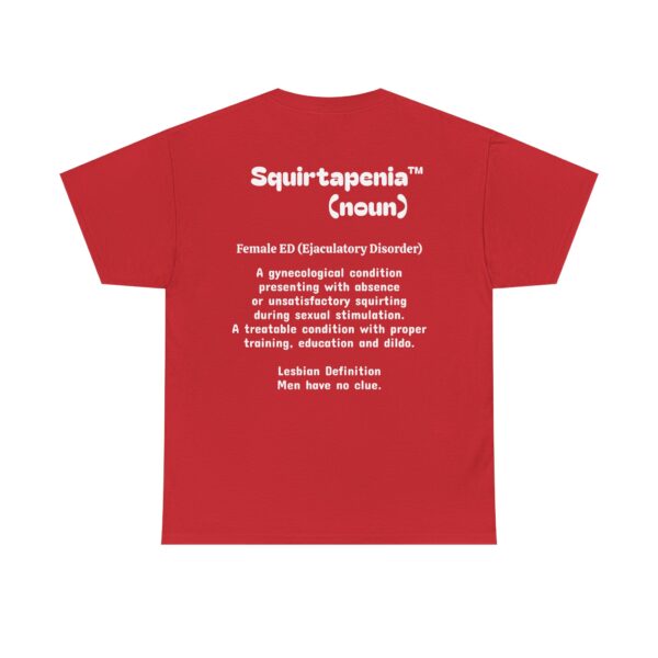 Single Side Front Only Eliminate 'Squirtapenia' Unisex Heavy Cotton Tee ' Humor Shirt - Printed Single Sided Front Only - Image 18