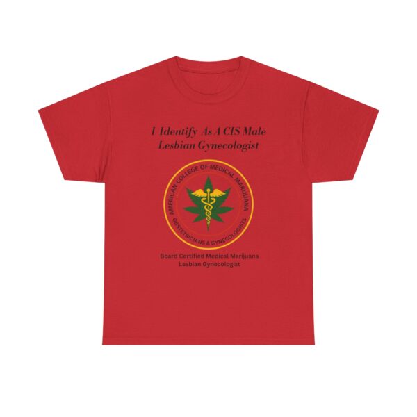 Single Side Front Only Unisex Heavy Cotton Tee - ACOMMOG logo printed on the front Humor Shirt - Image 19