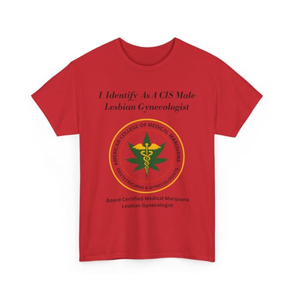 Single Side Front Only Unisex Heavy Cotton Tee - ACOMMOG logo printed on the front Humor Shirt - Image 21